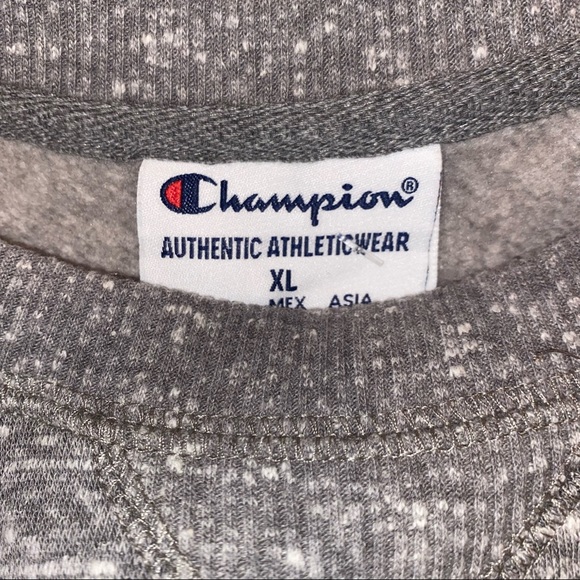 :::NWT:::champion utah state College grey sweatshirt men. - Picture 6 of 12